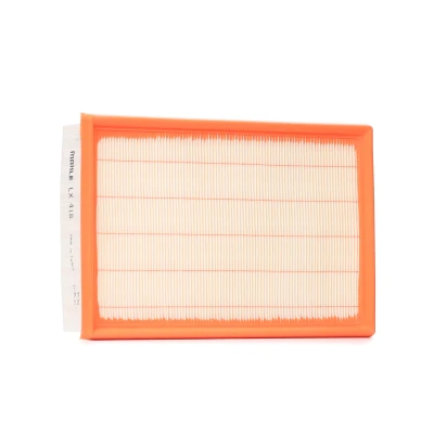 Abbildung von MAHLE ORIGINAL LX 418 Luftfilter 57,3 184 275,0, 275,0 Filtereinsatz OPEL: Astra G Caravan, SEAT: Cordoba I Limousine, VOLKSWAGEN: Golf 7 Variant