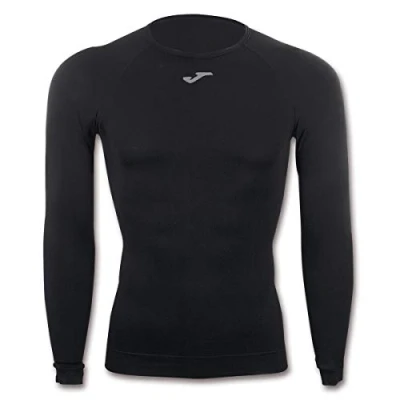 Abbildung von Joma Kompressions Trikot Manches Longues Brama Classic, Unisex, Schwarz, 2XS XS