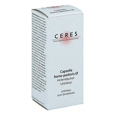 Abbildung von Ceres Capsella Bursa pastoris Urtinktur 20 ml