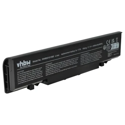 Abbildung von vhbw 1x Akku kompatibel mit Dell Studio 1737, 1736, 1735, 17 Notebook (4400 mAh, 11,1 V, Li Ion)