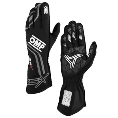 Abbildung von Ompracing Omp Kart Ks X FIA 8877 2022 Handschuhe, Schwarz, Größe XXS