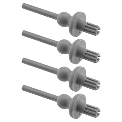 Abbildung von VGOL 4 Stück Auto Hintere Hutablage Clips 1122014 Kompatibel mit Fiesta Mondeo MK3 20002007 Kunststoff Fach Riemen Schnur Feste Klemmen