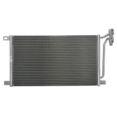 Abbildung von BOSCH 1 986 AD2 414 Klimakondensator mit Stickstofffüllung ohne Trockner, Montageanleitung, Dichtring 15,5mm 13,8mm 565mm R1234yf, R134a