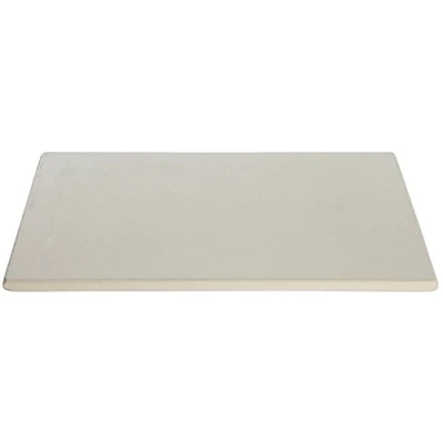 Abbildung von Paella World Hochwertiger rechteckiger Pizzastein 41x36x1,5 cm Cordierit Grill Backofen