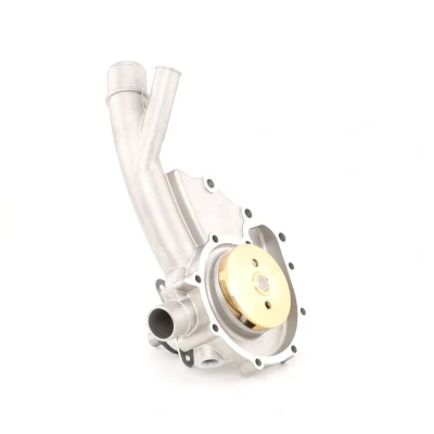 Abbildung von SKF VKPC 88619 Wasserpumpe mit Dichtungen Metall für Keilrippenriementrieb MERCEDES BENZ: W124 Coupe, Limousine, 190