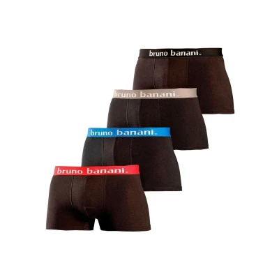 Abbildung von Bruno Banani 4 PACK Boxerbriefs, Herren, Größe: Small, Schwarz