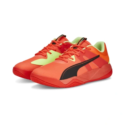 Abbildung von Eliminate Pro II Hallen Sportschuhe Herren PUMA Red Blast Fast Yellow Black