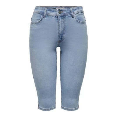 Abbildung von JDY Jdymoon Knickers Jeans Slim Fit, Damen, Größe: Small, Light blue denim