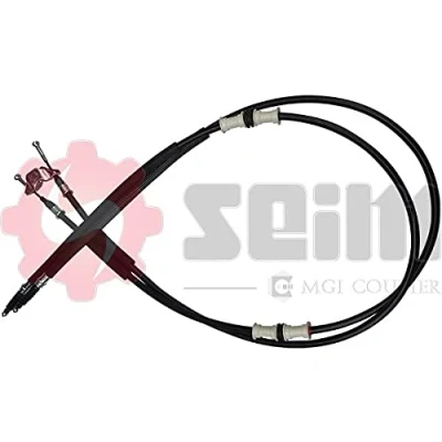 Abbildung von SEIM 554648 Handbremsseil hinten 2x1577/1403 Scheibenbremse OPEL: Astra G CC, Caravan, Cabrio