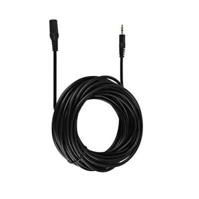Abbildung von Sonew Audiokabel 30m Stecker auf Buchse Optisches Verlängerungskabel Klinkenstecker Aux Kabel für Smartphone Kopfhörer Stereo(15m)
