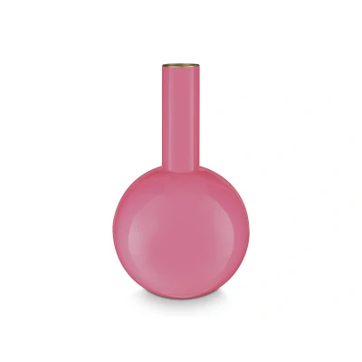 Abbildung von PIP STUDIO Vase Metal Medium Pink 19x33cm