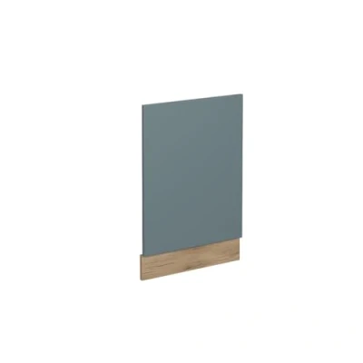 Abbildung von Vicco Frontblende R Line, Blau Grau/Goldkraft Eiche, 45 cm ohne Arbeitsplatte