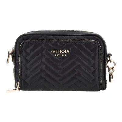 Abbildung von Guess Anning Camera Crossbody Umhängetasche, Damen, Größe: One Size, Black