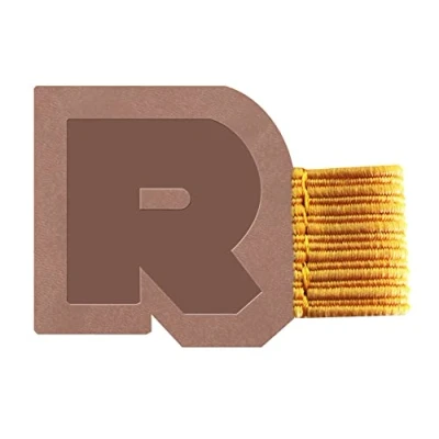 Abbildung von Rhodia 194194C Stiftehalter / Stiftschlaufe selbstklebend, 4x3cm, für Blöcke, Notizbücher und Kalender, 1 Stück, Rosenholz