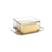 Abbildung von GEFU 33621, Rechteckig, Transparent, Kunststoff, Edelstahl, 140 mm, 80 mm