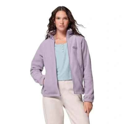 Abbildung von Columbia Benton SPRINGS FULL ZIP Fleecejacke, Damen, Größe: XXL, Shale purple