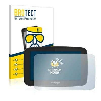 Abbildung von BROTECT Entspiegelungs Schutzglas für TomTom Go Professional 520 Schutz Folie Panzerfolie Glas Matt [Extrem Kratzfest 9H, Anti Reflex]