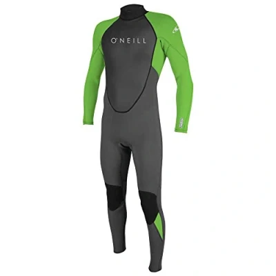 Abbildung von O&#039;NEILL Herren Reactor 2 3/2mm Back Zip Full Wetsuit Neoprenanzug, Graph/Dayglo, 4XL