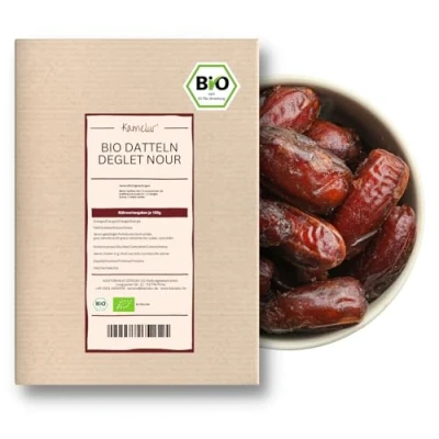 Abbildung von Kamelur 5kg BIO Datteln Deglet Nour entsteint naturbelassene und getrocknete aus Tunesien, ohne jegliche Zusätze