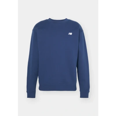 Abbildung von New Balance Sport Essentials Small LOGO Brushed CREW Sweatshirt, Herren, Größe: Small, Navy