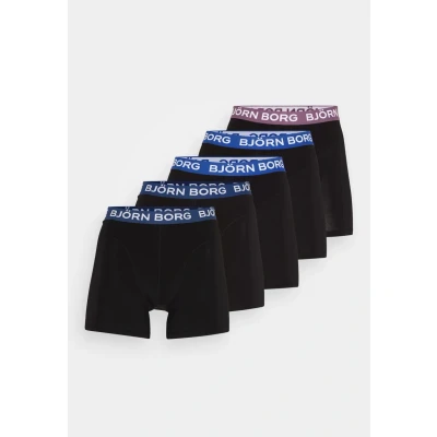 Abbildung von Björn Borg 5 PACK Boxerbriefs, Herren, Größe: Small, Black/blue
