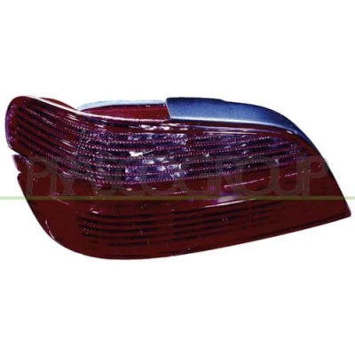 Abbildung von PRASCO PG0594153 Rückleuchte rechts Rot ohne Lampenträger PEUGEOT: 406 Limousine