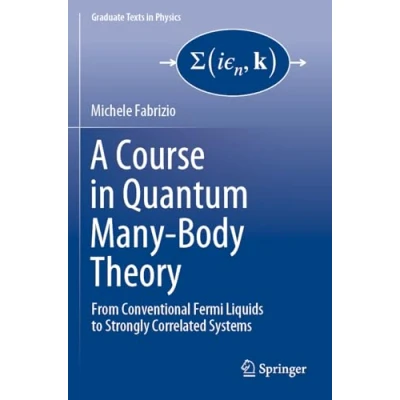 Abbildung von A Course in Quantum Many Body Theory: From Conventional Fermi Liquids to Strongly Correlated Systems (Graduate Texts Physics)