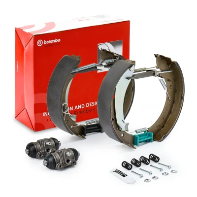 Abbildung von BREMBO KIT &amp; FIT K 23 036 Bremsensatz, Trommelbremse FIAT: Ducato II Pritsche/Fahrgestell, Bus, Kastenwagen, CITROËN: Jumper I Bus