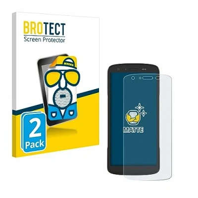 Abbildung von BROTECT Entspiegelungs Schutzfolie für Zebra TC27 (2 Stück) Matte Displayschutz Folie, Anti Reflex, Fingerprint