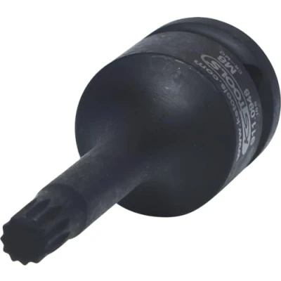 Abbildung von KS TOOLS 911.0948 E Kraft Stecknuss 75 M8 12,5 (1/2&quot;) Außenvielzahn, Innenvielzahn