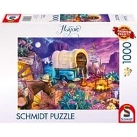 Abbildung von Jeff Haynie: Romantisches Wildwest Camping, Puzzle