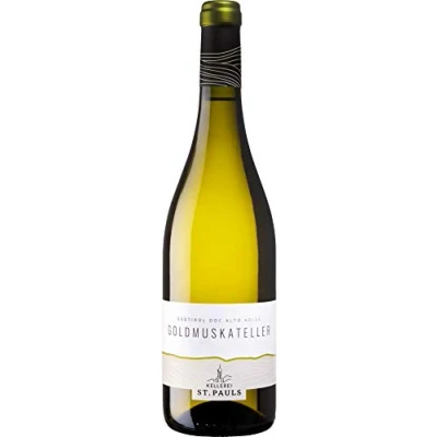 Abbildung von St. Pauls Goldmuskateller Alto Adige DOC Südtiroler Weißwein Wein trocken