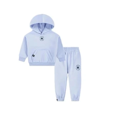Abbildung von Converse Sustainable CORE Unisex SET Trainingsanzug für Kinder, Größe: 116 122, Mystic sky