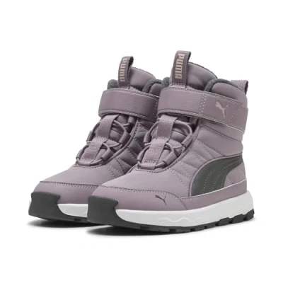 Abbildung von Puma Evolve Stiefel Kinder Plum Jam/Shadow Gray Größe: 35