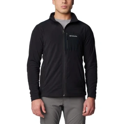Abbildung von Columbia Klamath RANGE FULL ZIP Fleecejacke, Herren, Größe: XL, Black