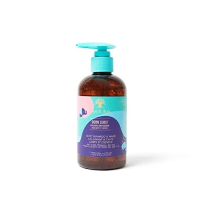 Abbildung von As I Am Born Curly Aloe Shampoo and Wash 240ml