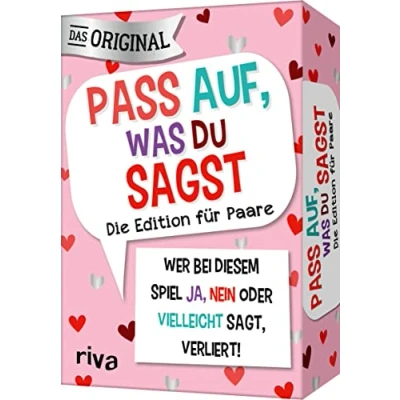 Abbildung von Riva Spiel, Pass auf, was du sagst Die Edition für Paare