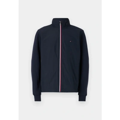Abbildung von Tommy Hilfiger MIX Media Harrington Leichte Jacke, Herren, Größe: Small, Desert sky