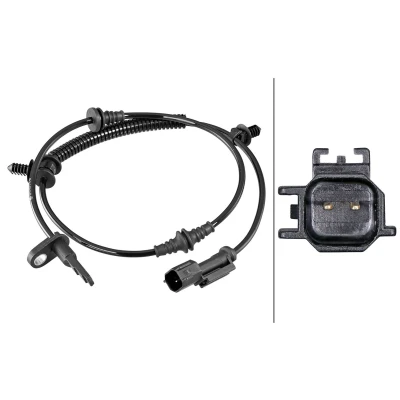 Abbildung von HELLA 6PU 358 218 981 ABS Sensor mit Klammer Hallsensor 2 790