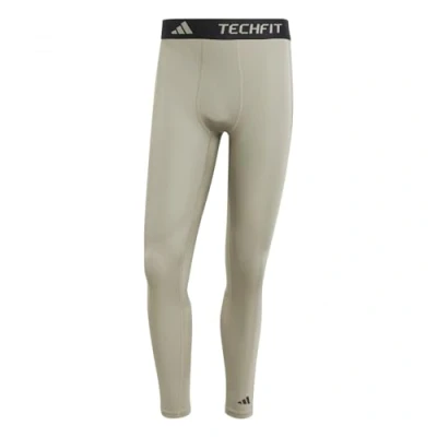 Abbildung von adidas Performance Techfit Compression LONG Tights, Herren, Größe: Small, Silver pebble