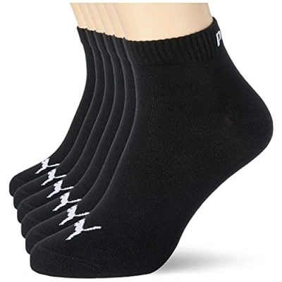 Abbildung von Puma Herren Sportsocken Quarters 6er Pack, Schwarz, 43 46, 2x251015200043