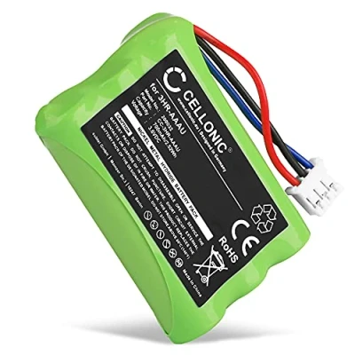 Abbildung von CELLONIC® Ersatzakku für Bang &amp; Olufsen BEOCOM 6000 Telefon Ersatz Akku 3HR AAAU,70AAAH3BMXZ,T373, 700mAh wiederaufladbare Batterie Telefonakku
