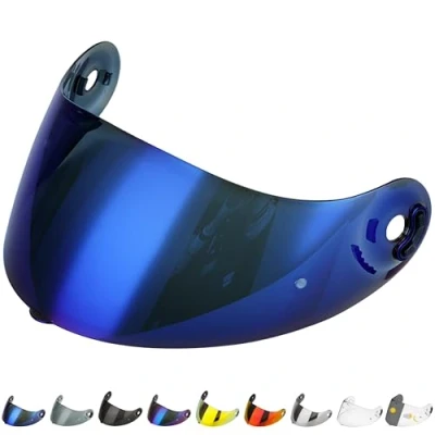 Abbildung von Everalo Kompatibel mit Xlite 802rr Visier x802 x802r x802rr x803 x803rs x702 x603 x661 Helmvisier Aftermarket Pinlock Ready (Blau)