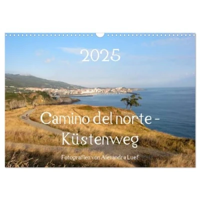 Abbildung von Camino del norte Küstenweg (Wandkalender 2025 DIN A3 quer), CALVENDO Monatskalender