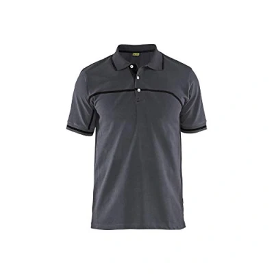 Abbildung von Blaklader 338910509699XS Polo Haushirt, Mittelgrau/Schwarz, Größe Xs