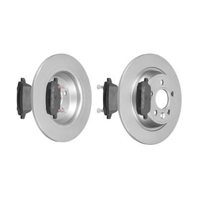 Abbildung von F.BECKER_LINE BREMSSCHEIBEN Ø302MM + BREMSBELÄGE HINTEN FÜR FORD MONDEO IV