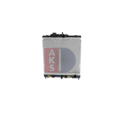 Abbildung von AKS DASIS 100015N Kühler, Motorkühlung Aluminium für Fahrzeuge mit/ohne Klimaanlage 352 347 16 Schalt /optional Automatikgetriebe Kühlrippen gelötet