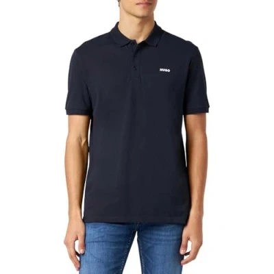 Abbildung von HUGO Donos Poloshirt, Herren, Größe: Large, Dark blue