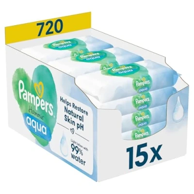 Abbildung von Pampers® Feuchttücher aqua Harmonie™ 1 lagig