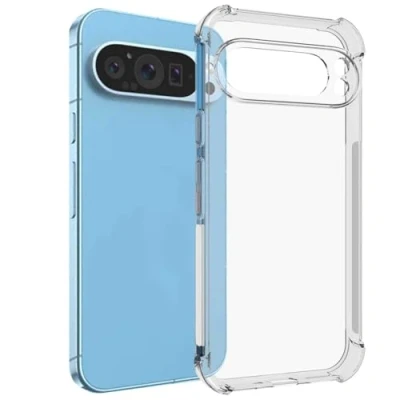Abbildung von mtb more energy® Case Soft Armor kompatibel mit Google Pixel 9 verstärkte Ecken Kameraschutz 1,5mm TPU Schutz Hülle Cover Handyhülle